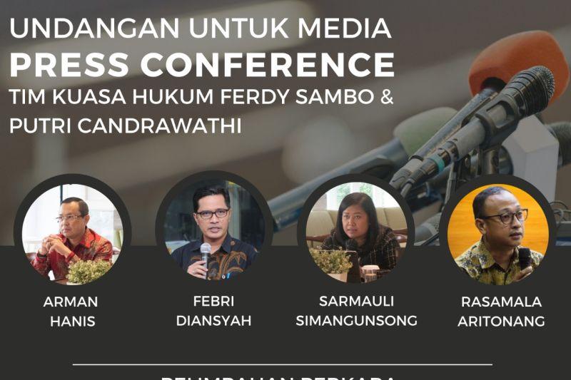 Tim Penasihat Hukum Sambo-Putri Janji bakal Beri Pembelaan "Fair" Sesuai Prinsip Peradilan