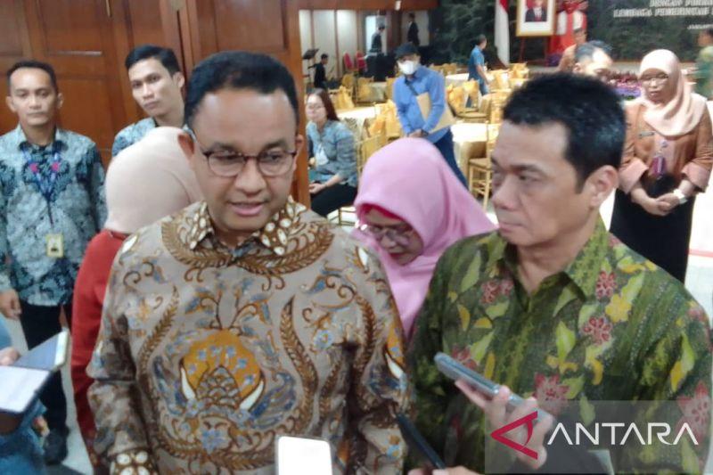 Anies soal Tembok MTsN 19 Ambruk: Jadikan Pembelajaran Jangan Sampa Terulang Lagi