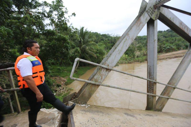 Pemprov Banten Segera Atasi Jembatan Terputus Akibat Banjir di Lebak