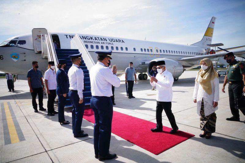 Wapres Ma'ruf Amin ke Yogyakarta Hadiri Peringatan Hari Santri