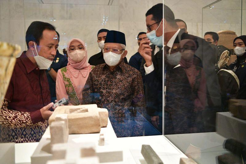 Wapres Ma'ruf Amin Kunjungi Museum Nasional Peradaban Mesir