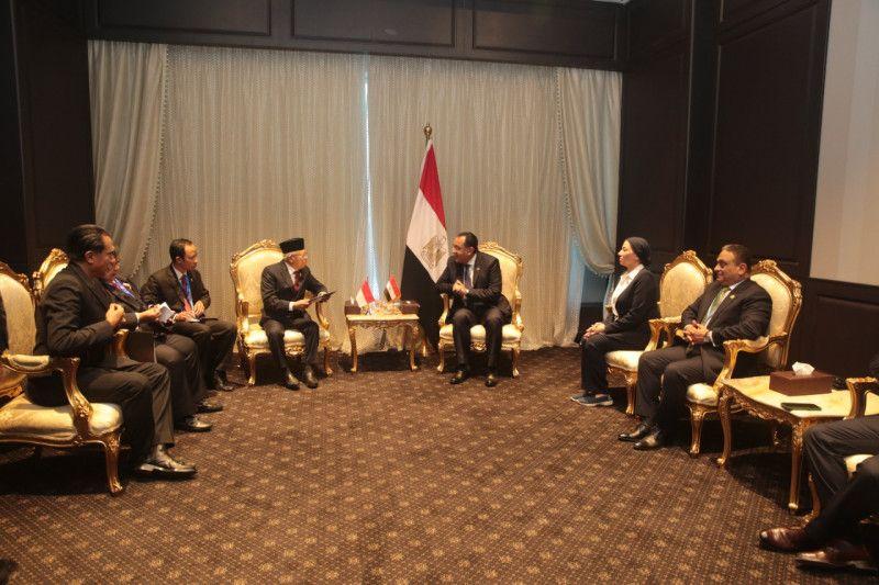 Wapres harap MoU Joint Trade Committe RI-Mesir segera ditandatangani dan Bea Masuk Impor Diturunkan