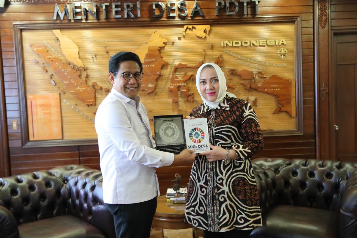 Dukung Kampung Batik Desa Suro Musi Rawas, Gus Halim: Kita Bantu Pelatihan dan Pemasaran