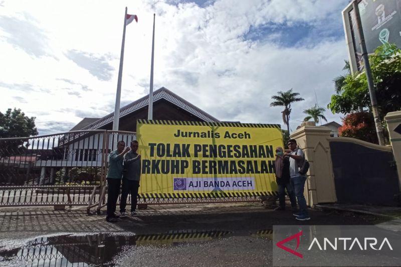 AJI Banda Aceh Tolak Pengesahan RKUHP karena Banyak Pasal Kekang Kebebasan Pers