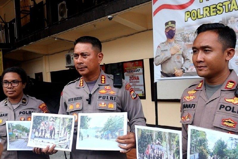 Polisi Tahan 8 Mahasiswa Simpatisan KNPB saat Demo di Jayapura