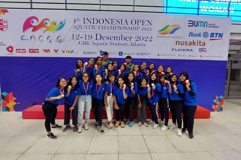 Tim Polo Air Putri Jawa Barat Raih Gelar Juara Indonesia Open 2022