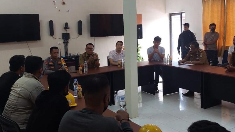 Polri Ajak Antarpekerja WNA dan WNI PT GNI Selesaikan Konflik