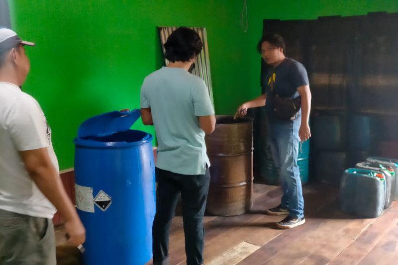 Geruduk Gudang Penyimpanan BBM Solar Subsidi di Jambi, Satu Pelaku Diamankan