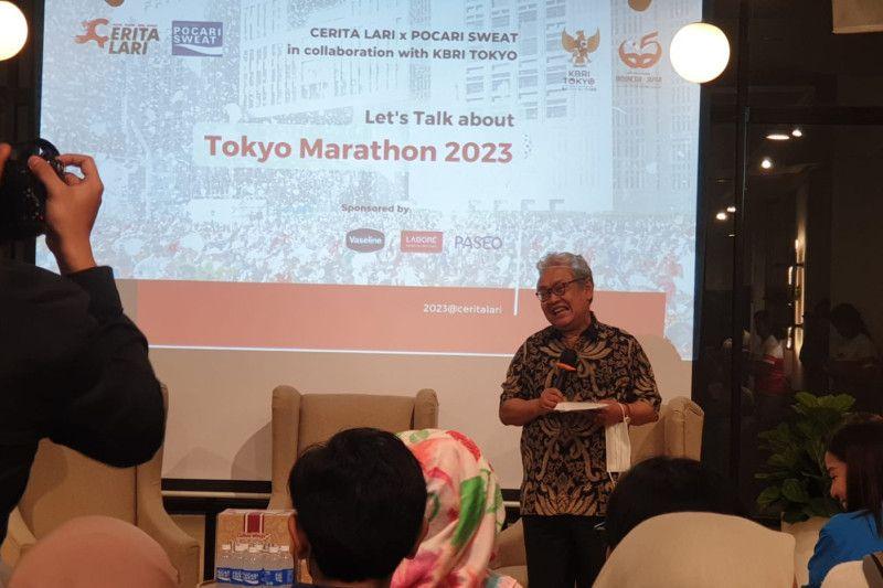 Meriahkan 65 Tahun Hubungan RI-Jepang, 120 Atlet Indonesia Ikuti Tokyo Marathon 2023
