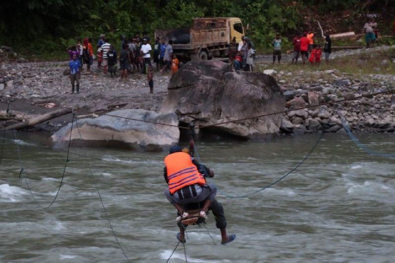 Terungkap! Penyebab Insiden Sungai Digoel, Pohon Pengikat Jembatan Tumbang