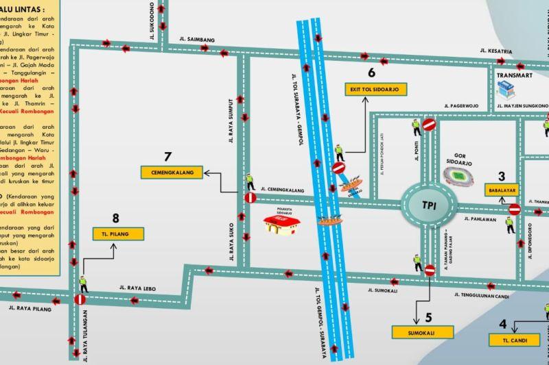 Ini Rekayasa Lalu Lintas saat Resepsi Seabad NU di Sidoarjo