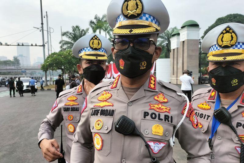 Polda Metro Jaya Kerahkan 500 Personel untuk Jaga Sidang MPR/DPR RI 2022