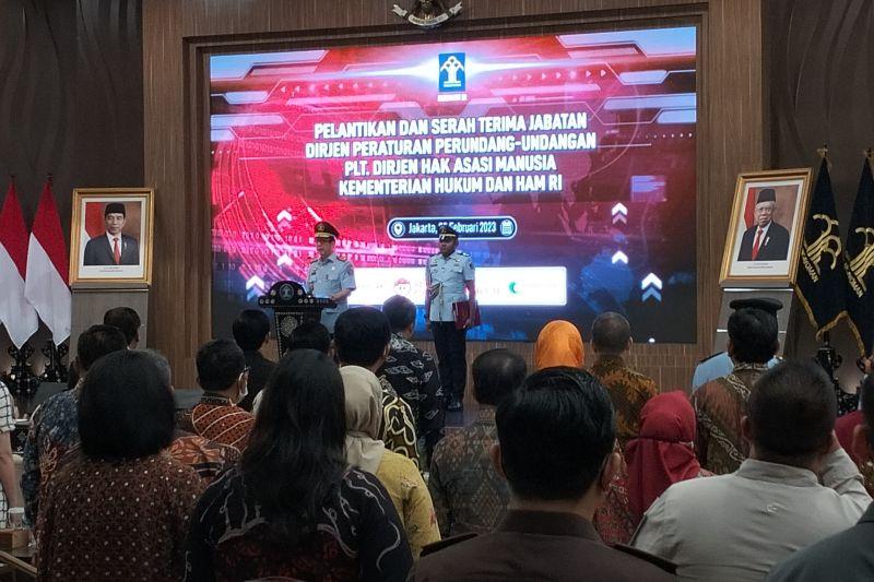 Mantan Kajati Jawa Barat Asep N Mulyana Resmi Dilantik sebagai Dirjen Peraturan Perundang-undangan