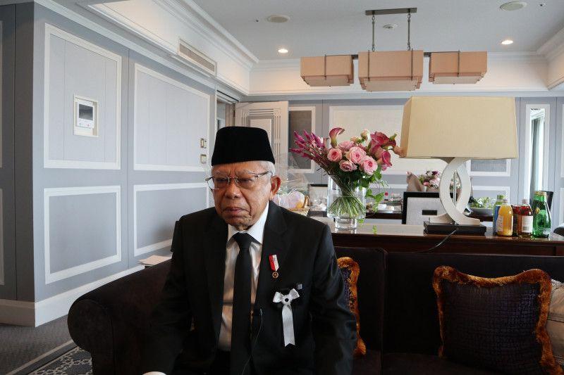 Wapres Ma'ruf Amin Pimpin Upacara Perayaan Hari Pahlawan di TMP Kalibata