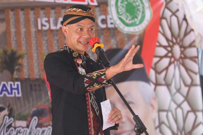 Ganjar Pranowo Hadiri Koordinasi Kepala Daerah PDIP di Lenteng Agung
