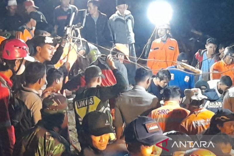 Tanah di Cijeruk Bogor Longsor, Tiga Korban Ditemukan Meninggal Dunia