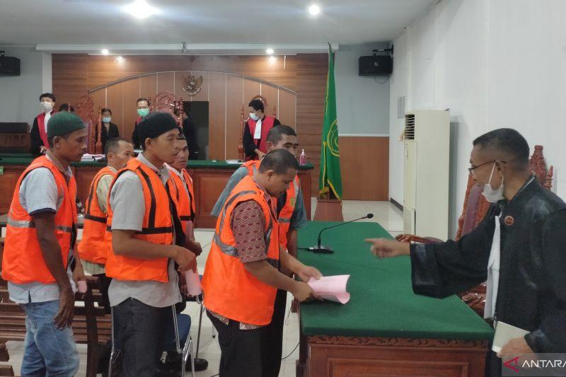 31 Penambang Emas Ilegal di Manokwari Jalani Sidang Perdana