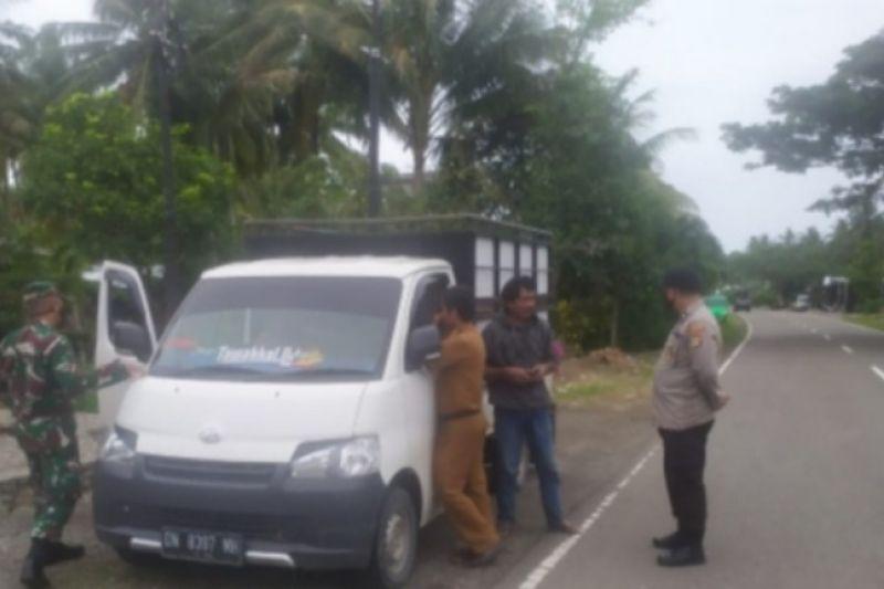 Polres Pasangkayu Bangun Posko Penyekatan Cegah PMK