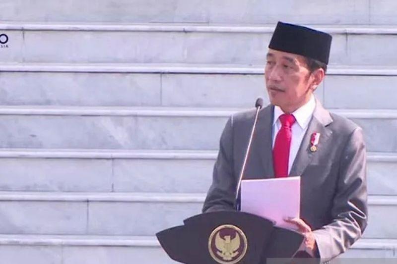 Presiden Jokowi Pimpin Upacara Hari Kesaktian Pancasila di Lubang Buaya