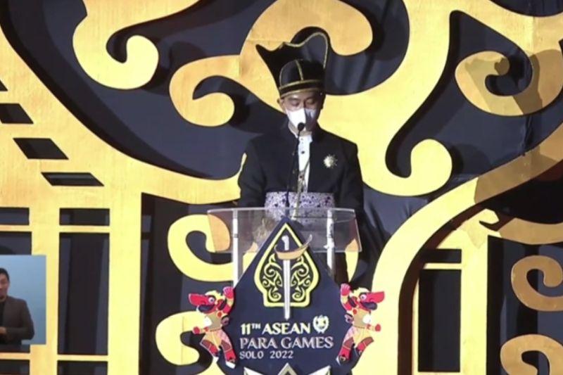 Masuk ke Arena Pembukaan dengan Menunggang Kuda, Gibran Harap Asean Para Games 2022 Cetak Banyak Juara Baru