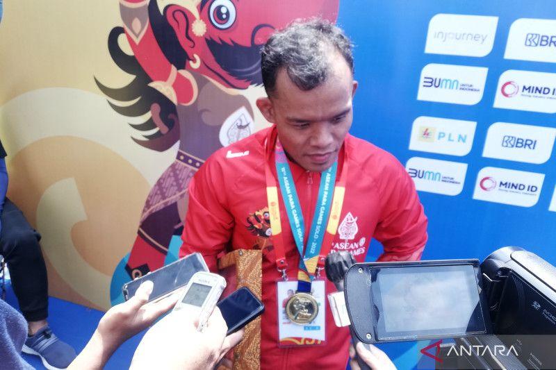 Sumbang Emas Pertama di ASEAN Para Games 2022, Aris Wibawa Persembahkan untuk HUT Indonesia