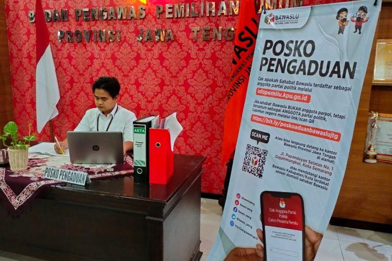 Puluhan Orang yang Namanya Dicatut Parpol Mengadu ke Bawaslu Jateng