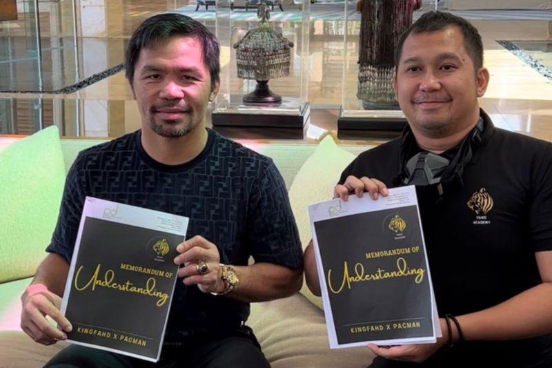 Legenda Dunia Manny Pacquiao Buka Sekolah Tinju di Jakarta