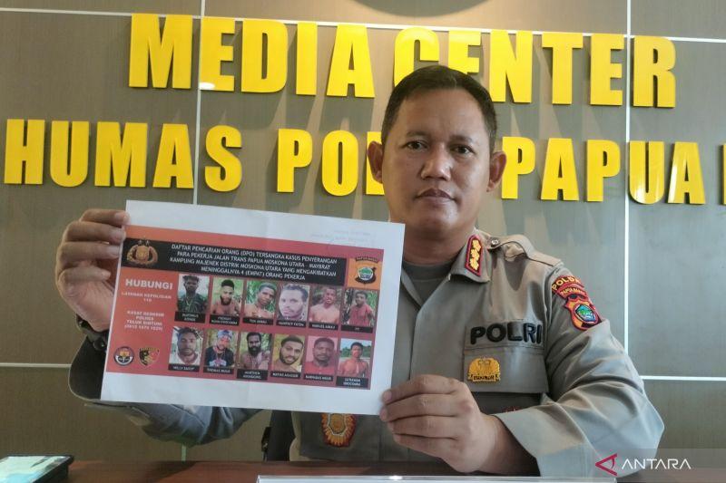 Polisi Tetapkan 12 DPO terkait Penyerangan yang Tewaskan 4 Pekerja Proyek Trans Papua Barat