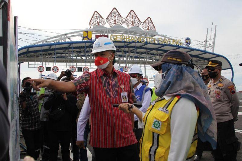Yes.. Natal dan Tahun Baru Tol Semarang-Demak Seksi II Siap Operasi