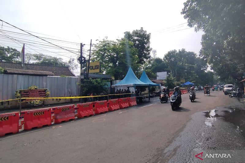 Usai Ditutup Akibat Ledakan, Jalan Depan Polsek Astana Anyar Kembali Dibuka Hari Ini