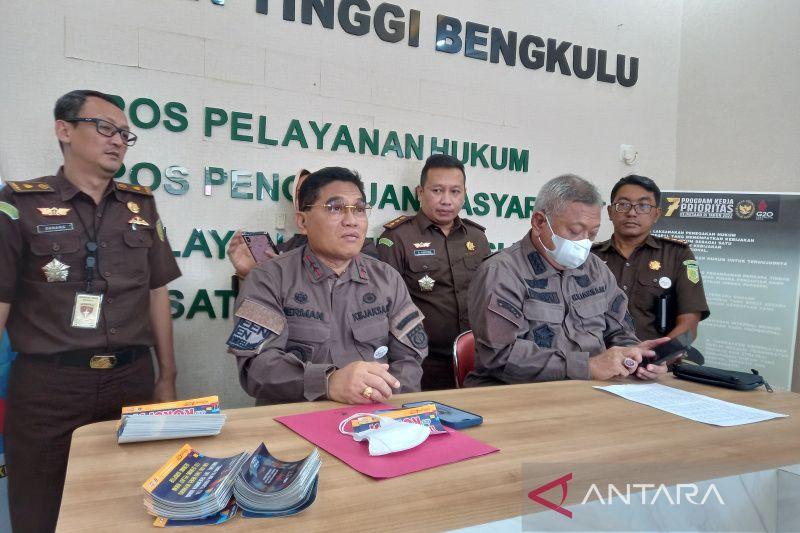 Tangani 4 Kasus Korupsi, Kejati Bengkulu Selamatkan Uang Negara Rp13,3 Miliar