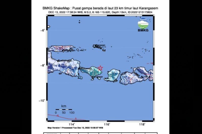BMKG: Lima Rumah dan Satu RS Rusak Akibat Gempa M5,2 di Bali