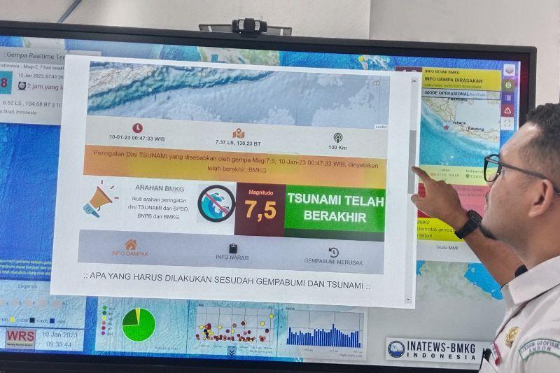 Tujuh Kali Gempa Susulan Guncang Maluku