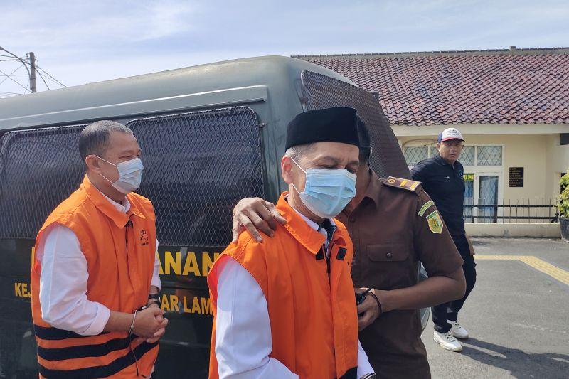 Bekas Rektor Unila Karomani Cs Jalani Sidang Pembacaan Dakwaan Kasus Suap