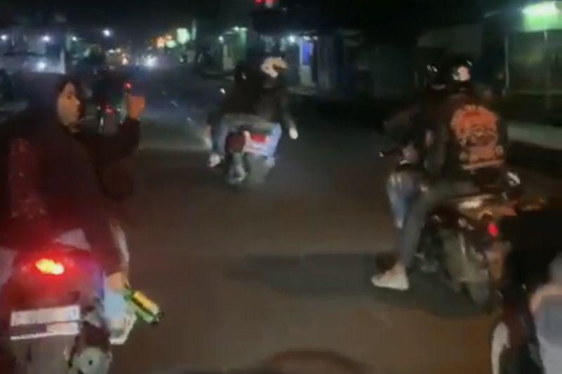 Anggota Geng Motor Viral Ugal-ugalan dan Bawa Sajam di Garut Diamankan Polisi