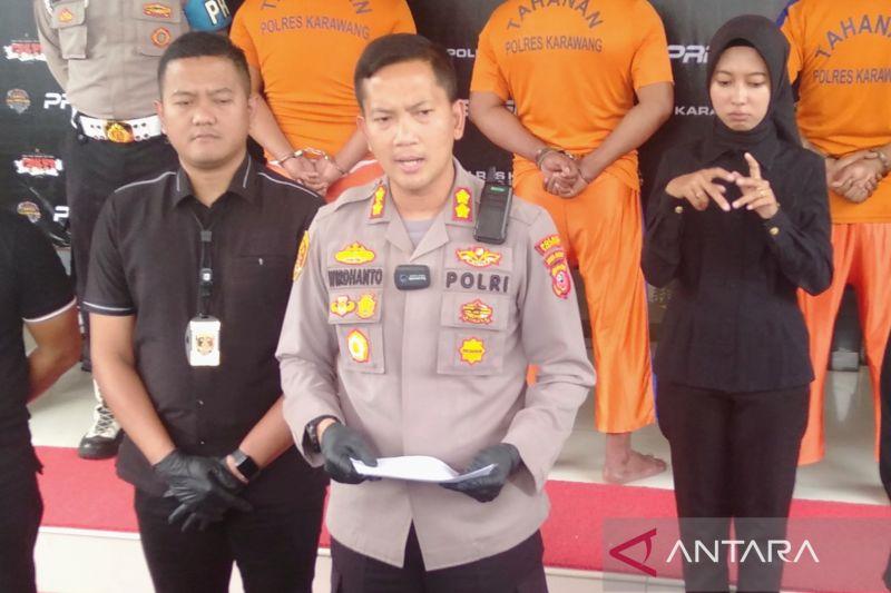 12 tersangka Dibekuk Polres Karawang dalam Pengungkapan Kasus Narkoba