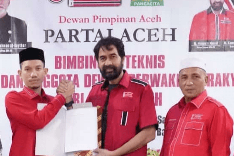 Eks Panglima GAM Pimpin Partai Aceh 3 Periode