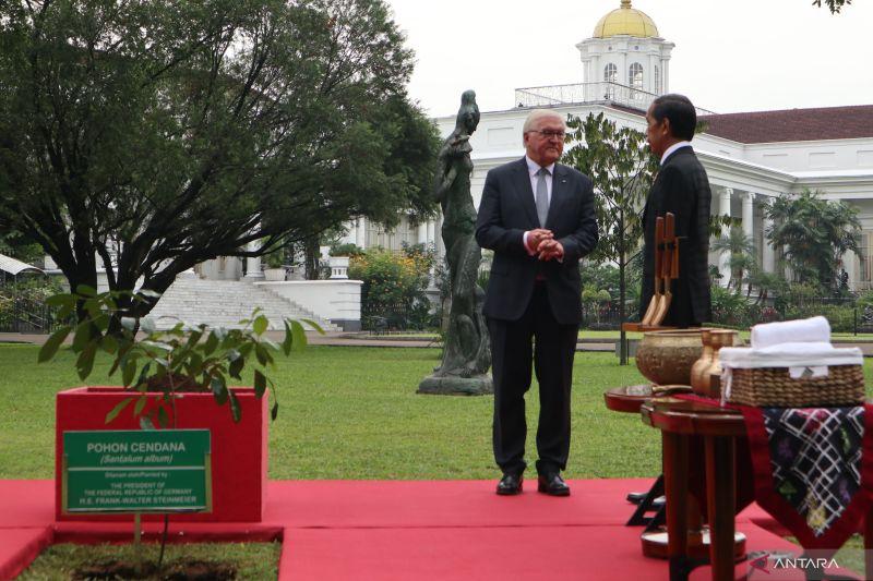 Presiden Jokowi Terima Kunjungan Presiden Jerman Frank-Walter Steinmeier di Istana Bogor
