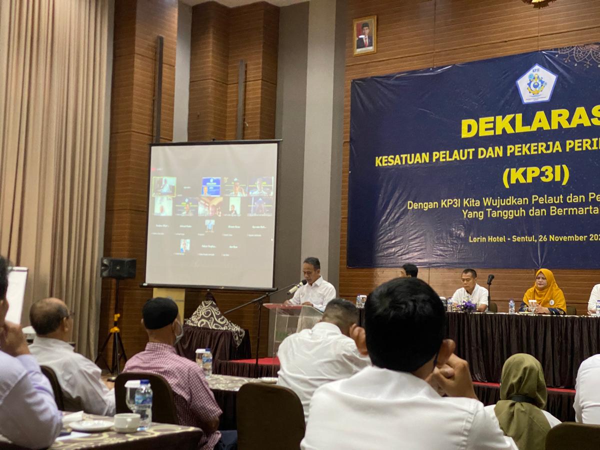 Deklarasi KP3I Usung Tema 'Dengan KP31 Kita Wujudkan Pelaut dan Pekerja Perikanan yang Tangguh dan Bermartabat'