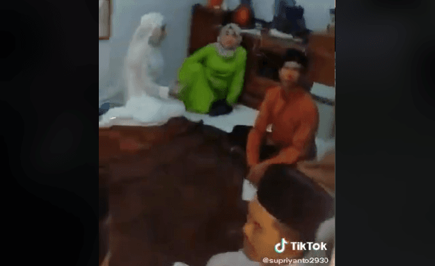Viral Istri Sah Labrak Acara Akad Nikah Suami yang Mau Kawin Diam-diam