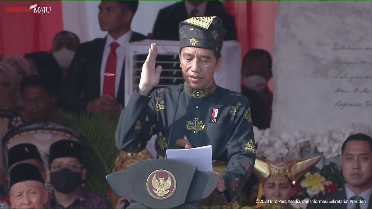 Jokowi: Pemerintah Bisa Berganti tapi Perjuangan Tak Boleh Berhenti