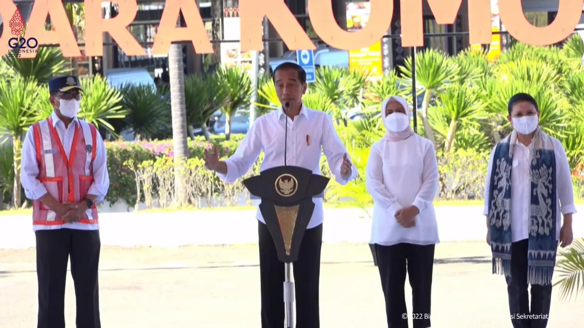 Jokowi Resmikan Bandara Komodo, Bagaimana Nasib Tarif Masuk Pulau Komodo?