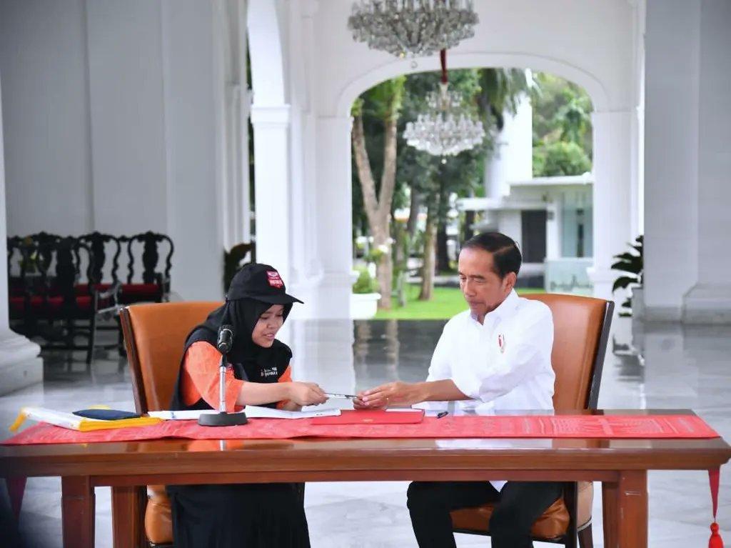 Pemilu 2024, Jokowi Terdaftar Sebagai Pemilih di TPS 10 Kelurahan Gambir