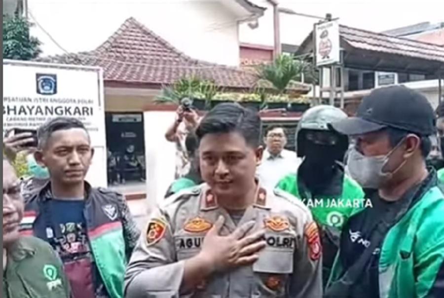 Polsek Setiabudi Bekuk Satpam Pemukul Driver Ojol hingga Kepalanya Bocor