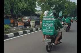 Polisi Tegaskan Konvoi Pendukung Khilafah Melanggar UUD 45
