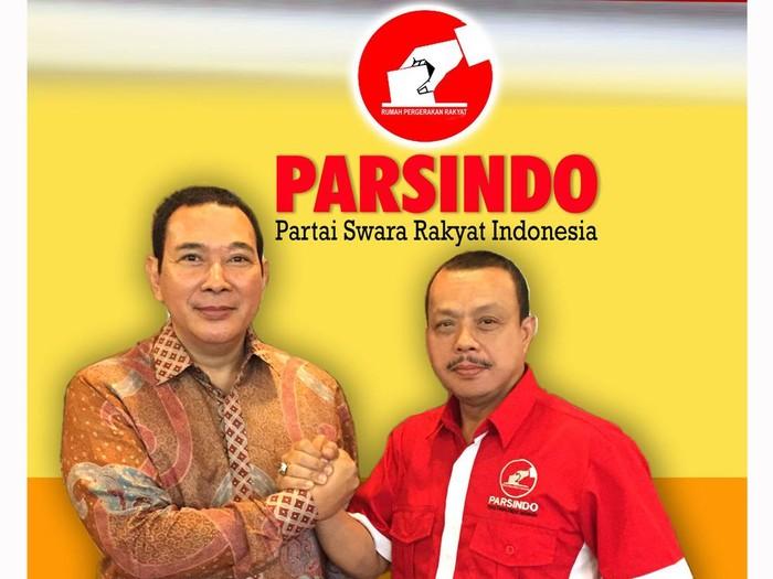 Sah! Tommy Soeharto Merapat ke Partai Parsindo