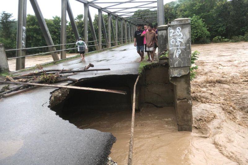 4 Jembatan di Kabupaten Kupang Rusak Akibat Diterjang Banjir Bandang