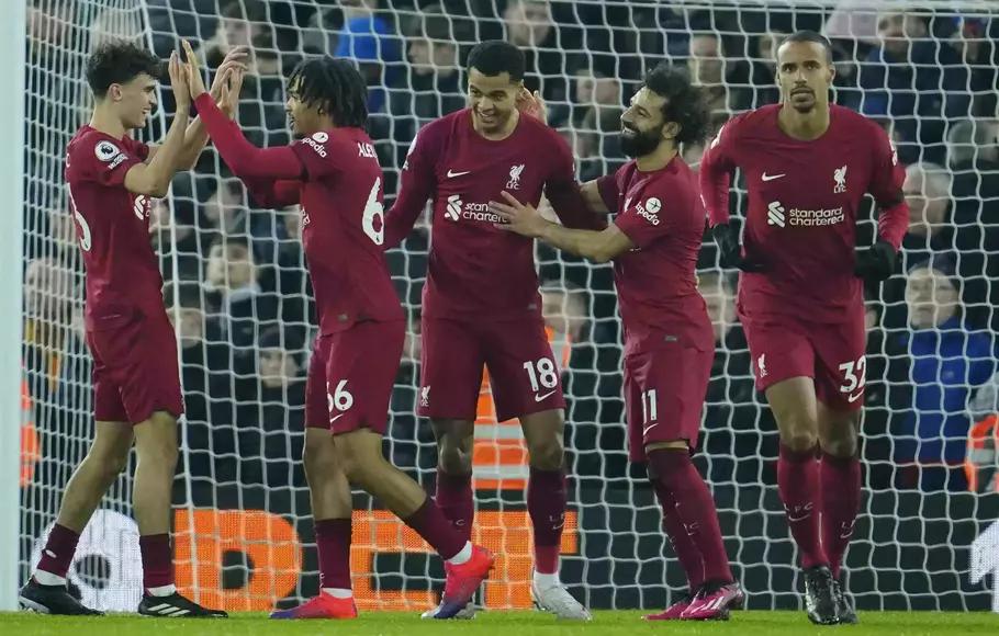 Liverpool Tekuk Everton 2-0 pada Derby Merseyside