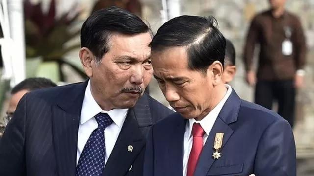 Luhut Laporkan Firli Bahuri dan Pahala Nainggolan ke Jokowi