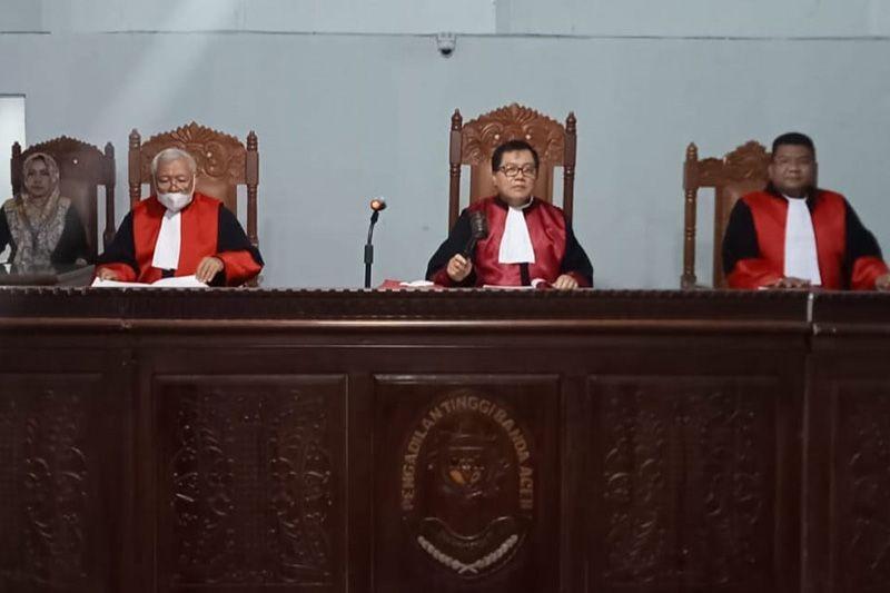 Hukuman Terdakwa Korupsi Pembangunan Dermaga di Aceh Besar Diperberat jadi 4 Tahun Penjara